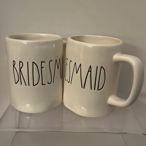 Rae Dunn “Bridesmaid” Mug Set EUC - Picture 1 of 3